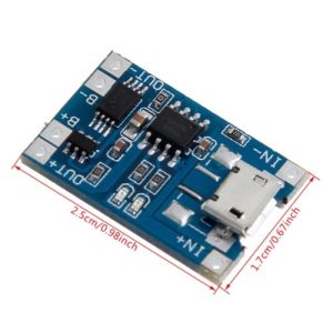 شارژر باتری های لیتیومی میکرو USB